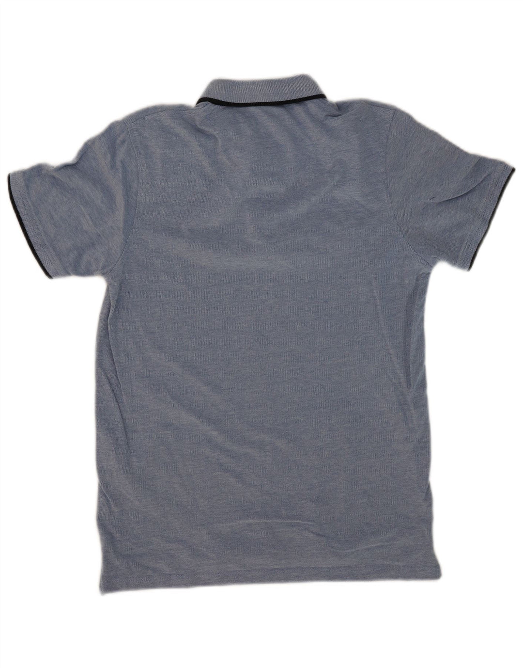 Camisa polo masculina Jack & Jones de algodão azul médio