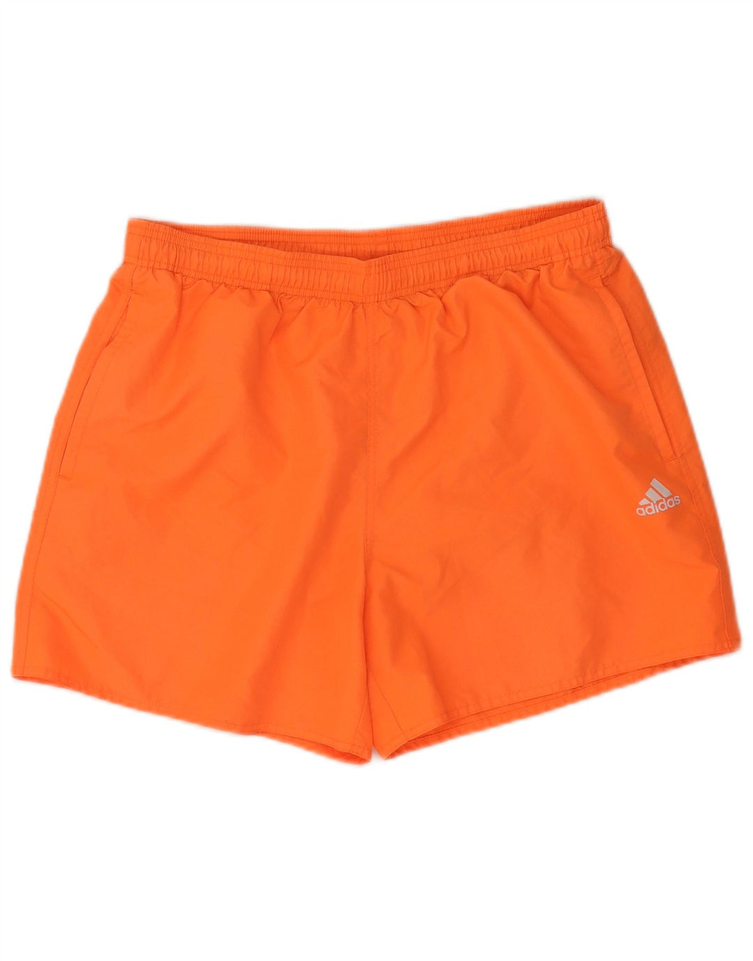 Shorts de natação masculino Adidas grande laranja poliéster
