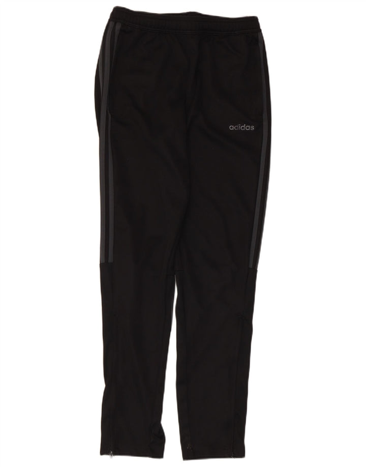 Calças de treino Adidas meninos 13-14 anos preto poliéster