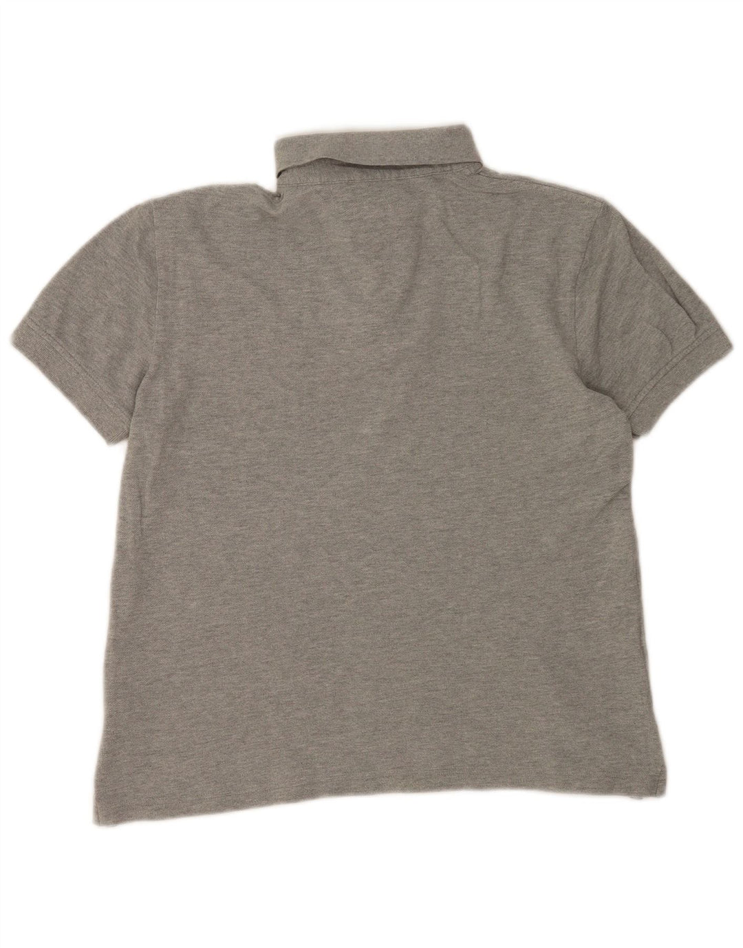 Camisa polo masculina Tommy Hilfiger algodão cinza médio