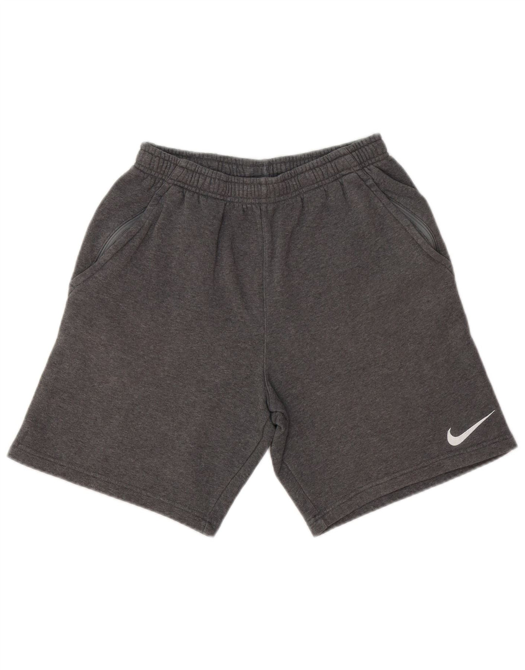 Shorts esportivos masculinos NIKE pequenos cinza