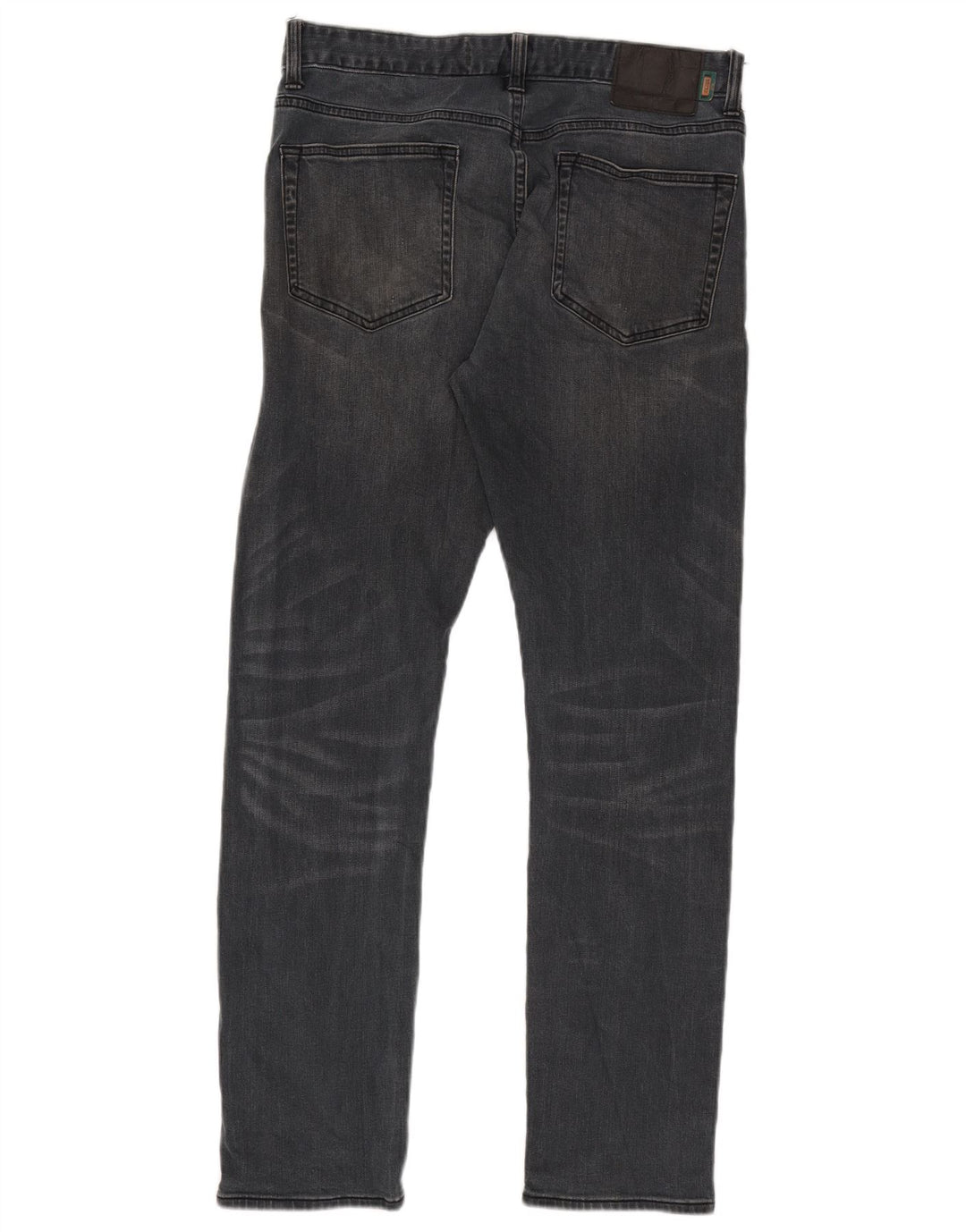Superdry Mens Slim Jeans W32 L32 Cinza Algodão