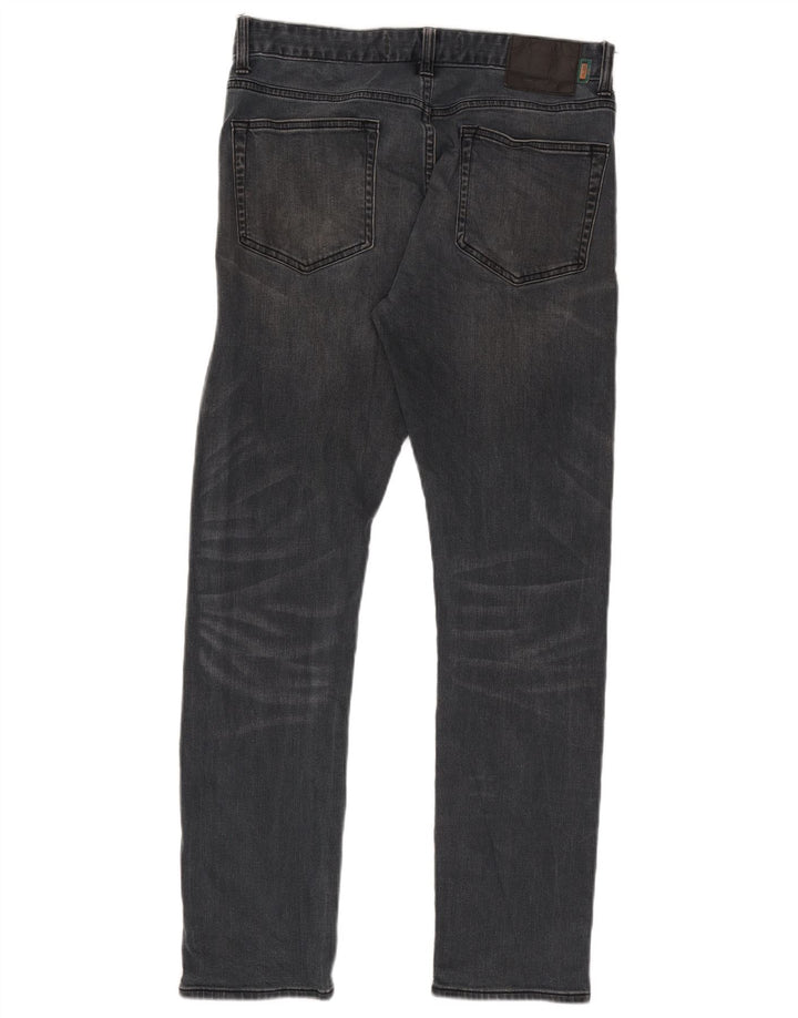 Superdry Mens Slim Jeans W32 L32 Cinza Algodão