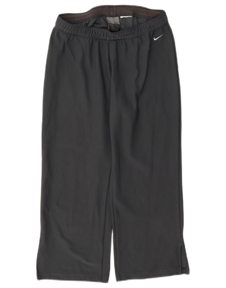 Calça Nike Dri Fit Capri Regular Feminina UK 10/12 Cinza Médio