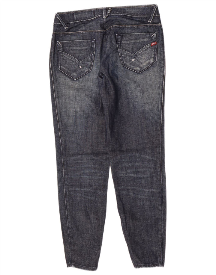 Gas Womens Slim Jeans W27 L26 Azul Algodão