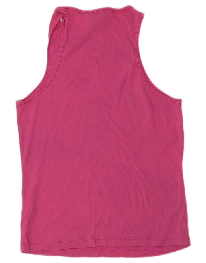 Colete feminino Nike UK 12 médio algodão rosa