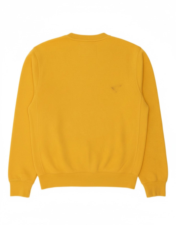NIKE Mens Moletom Jumper XS Amarelo Algodão