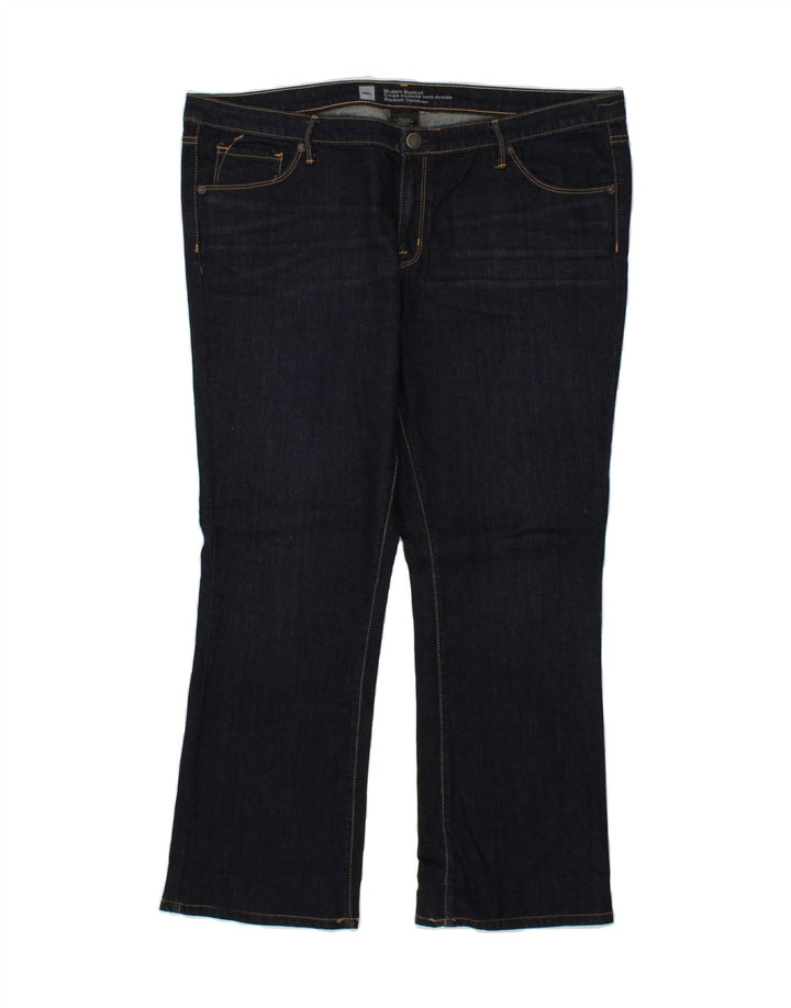 MOSSIMO Womens Modern Bootcut Jeans US 18 2XL W42 L30 Navy Blue Cotton Vintage Mossimo and Second-Hand Mossimo from Messina Hembry 