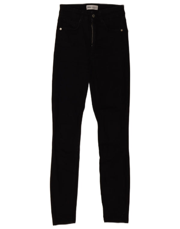 Zara Jeans Skinny Feminino UE 34 2XS W24 L25 Preto