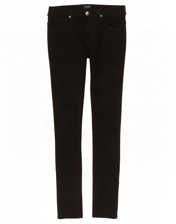 Calça jeans skinny feminina Armani W26 L31 poliéster preto