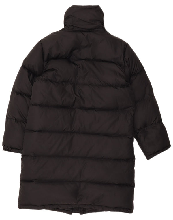 Replay Womens Oversized Padded Coat UK 6 XS Black Polyamide