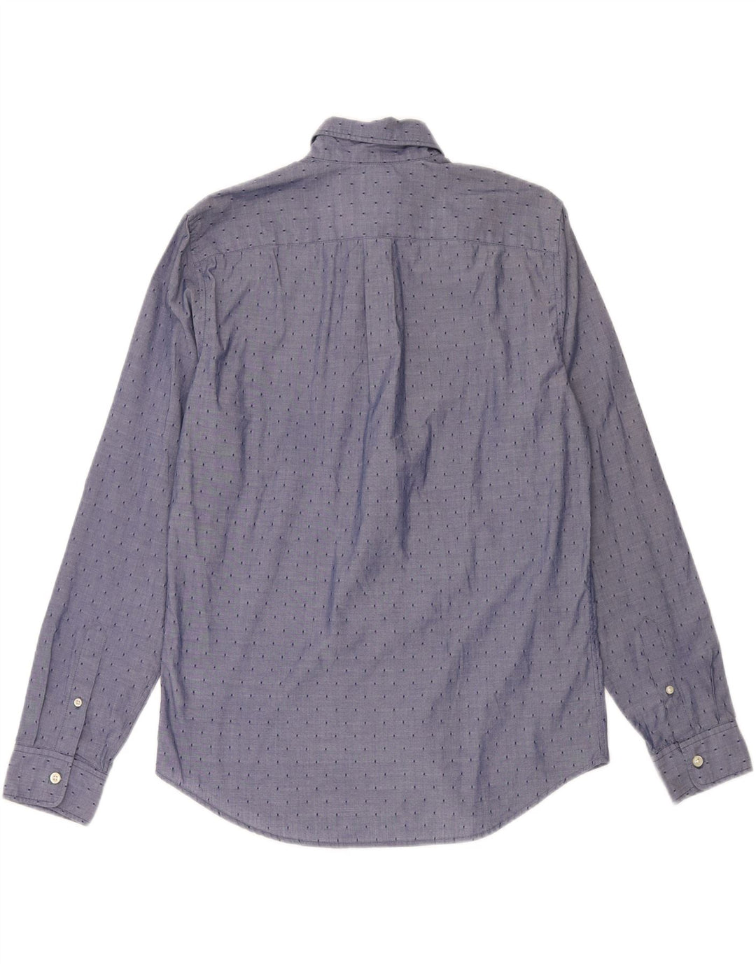Camisa masculina GAP algodão manchado azul médio