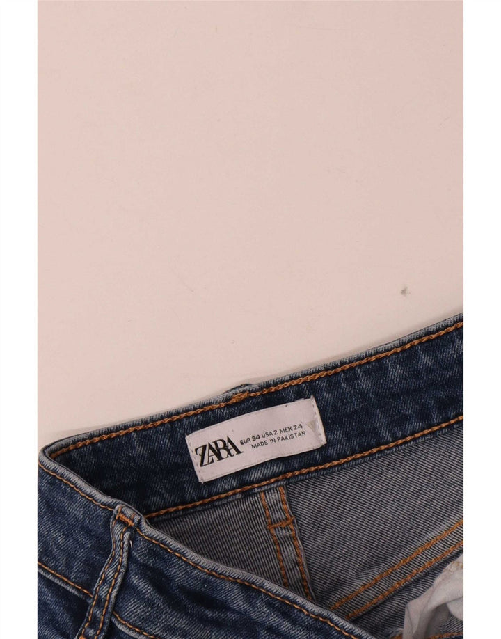 Zara Jeans Bootcut Feminino EU 34 2XS W24 L25 Azul