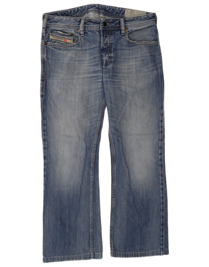 Diesel Masculino Zatiny Regular Bootcut Jeans W30 L27 Azul Algodão