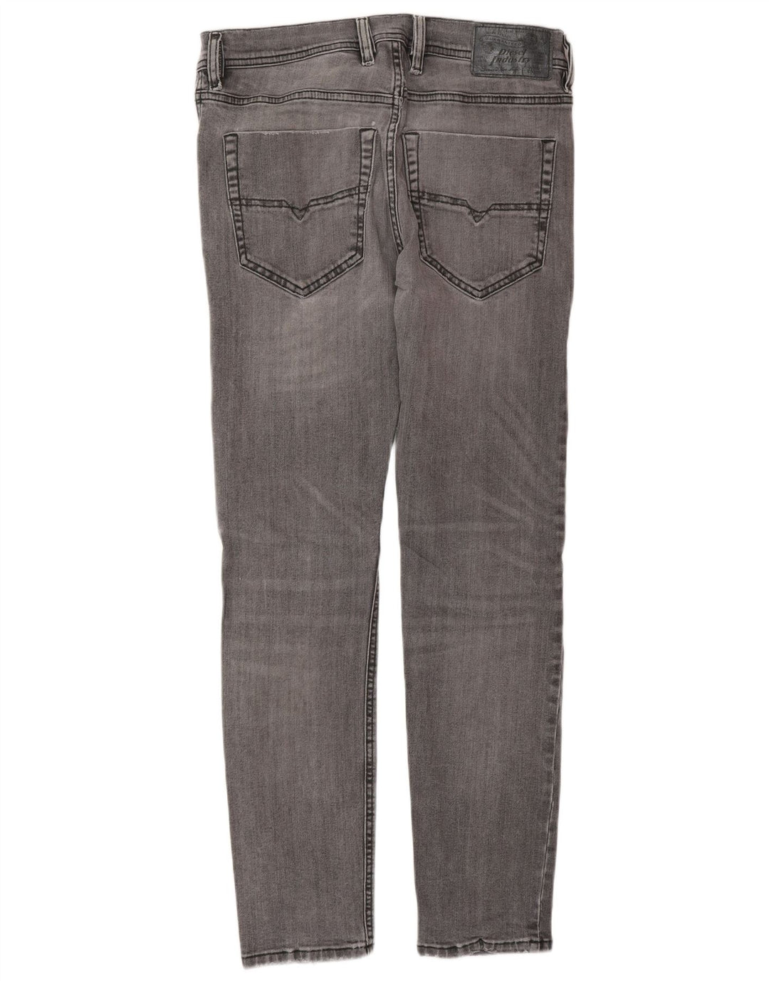 Jeans skinny masculino DIESEL W29 L30 algodão cinza