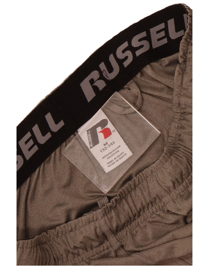 Russell Athletic Mens Sport Shorts Poliéster Cinza Médio
