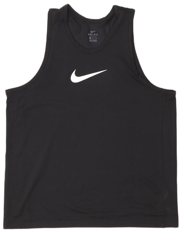 Colete Nike Masculino Dri Fit Top 2XL Poliéster Preto