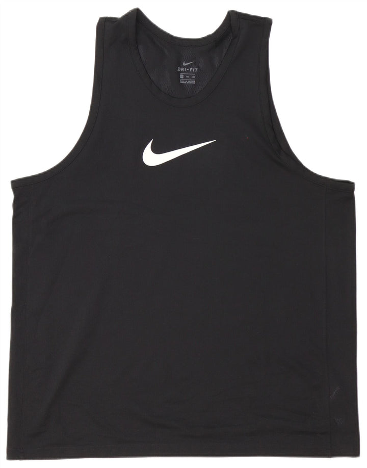 Colete Nike Masculino Dri Fit Top 2XL Poliéster Preto