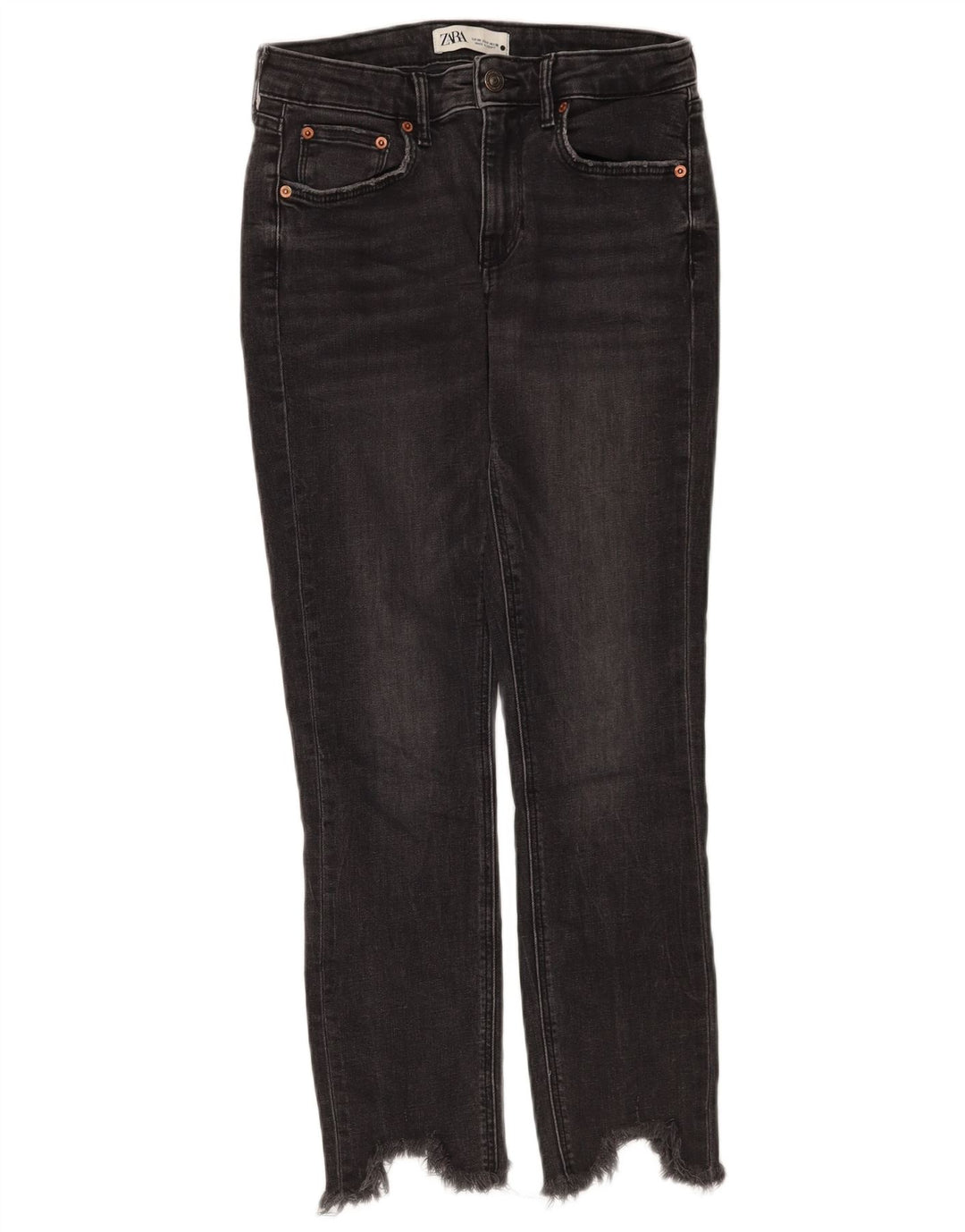 Zara Jeans Slim Feminino EU 36 XS W26 L26 Preto
