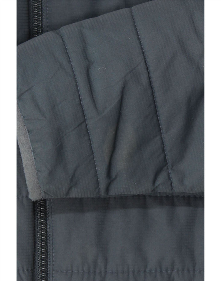 Jaqueta acolchoada feminina ELLESSE UK 16 grande poliéster azul marinho