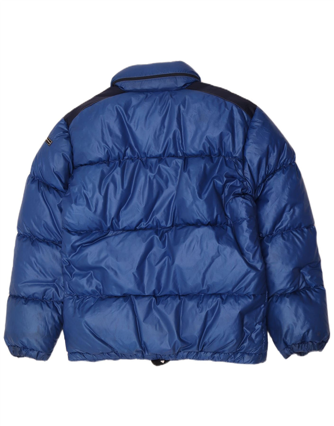 Jaqueta acolchoada com capuz masculina Ciesse Piumini UK 40 grande azul