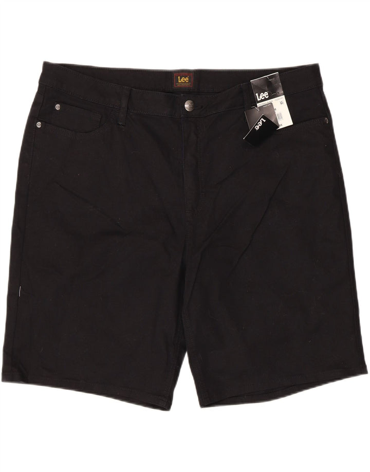 Lee feminino US 20 3XL W40 algodão preto