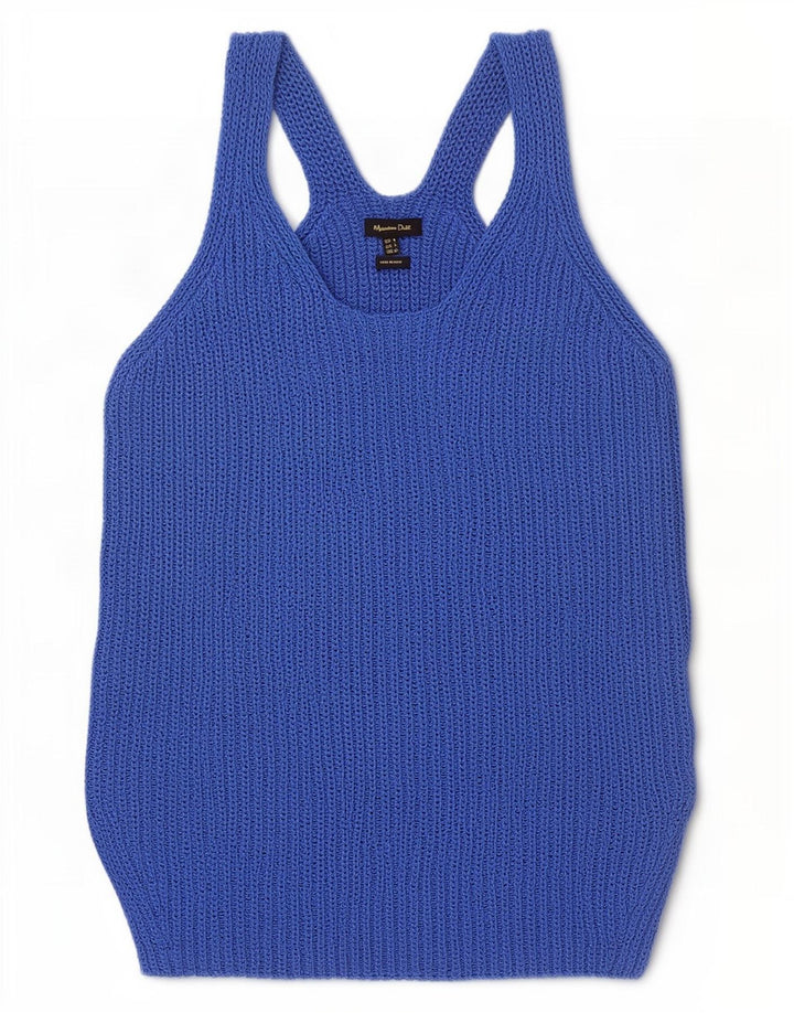 Regata feminina Massimo Dutti com colete Reino Unido 10 pequeno azul