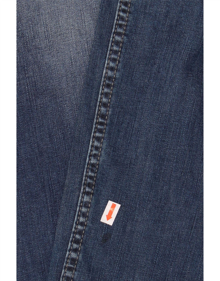 CARRERA Masculino 700 Regular Straight Jeans W33 L33 Azul Algodão