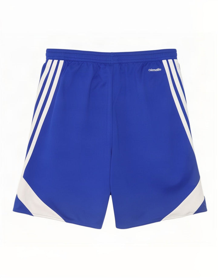 Adidas Masculino Climalite Sport Shorts Médio Azul Colorblock Poliéster