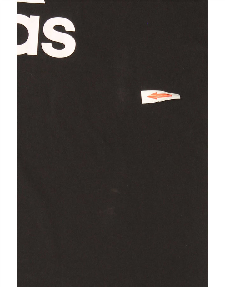 Camiseta Adidas Boys Climacool Graphic Top 11-12 Anos Preto Poliéster