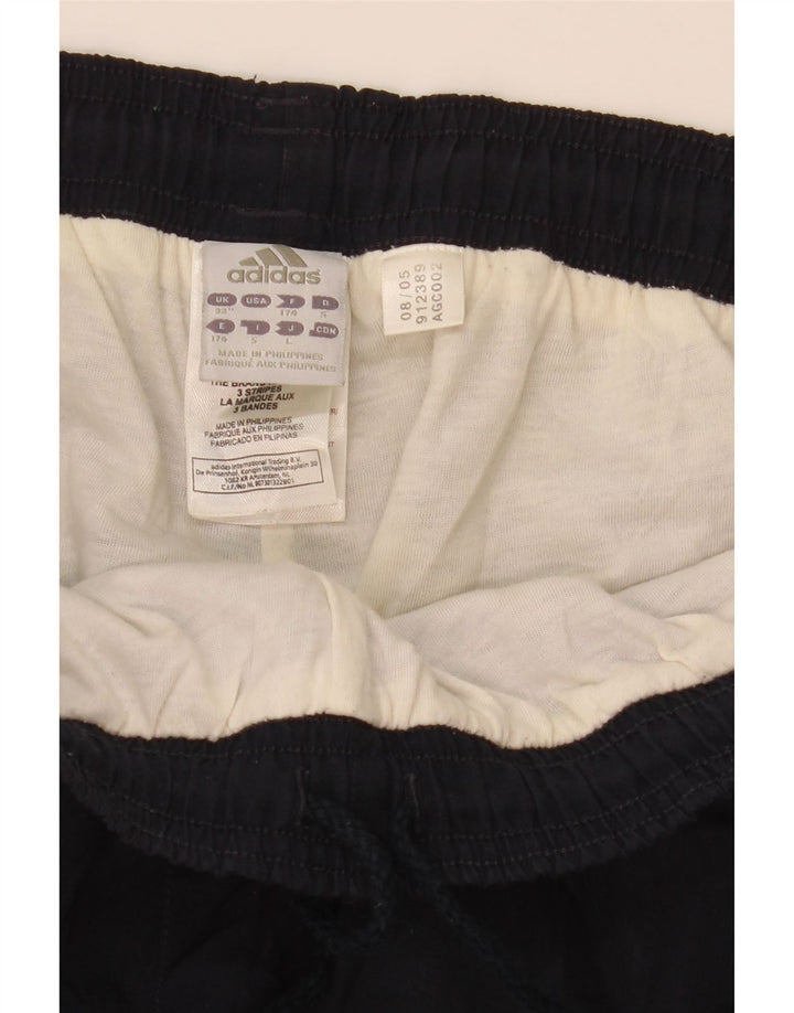 Calça de treino masculina Adidas Joggers médio azul marinho poliéster
