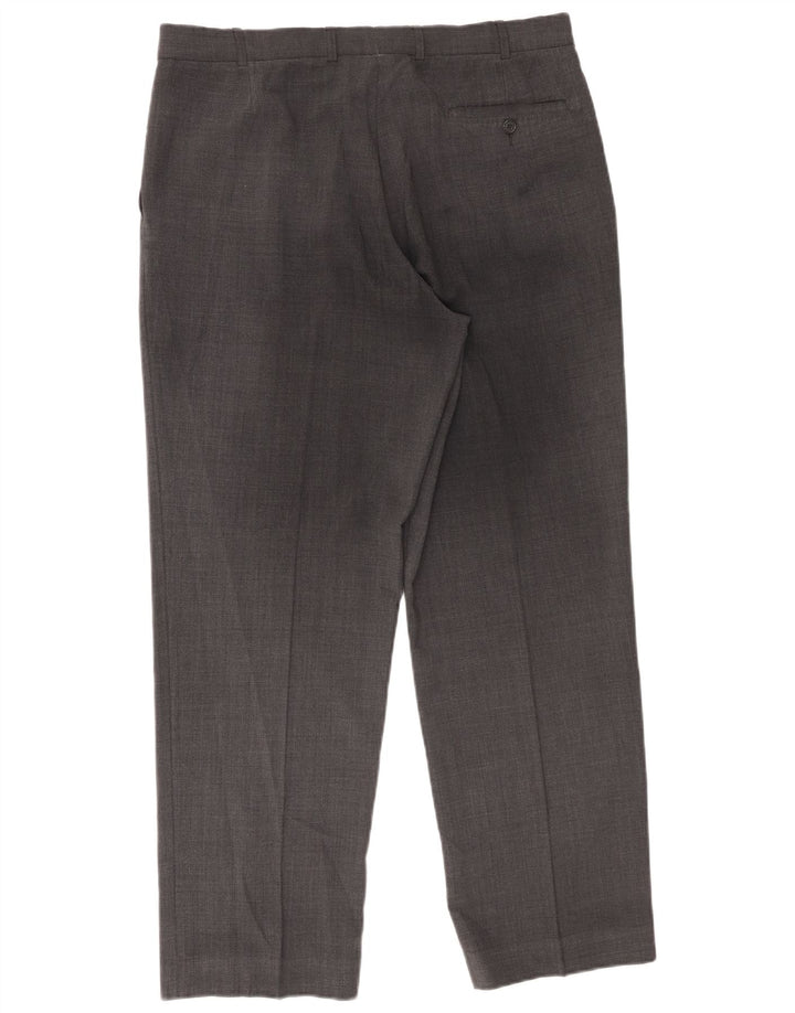 Calça masculina Marks & Spencer Pegged Suit W34 L28 cinza