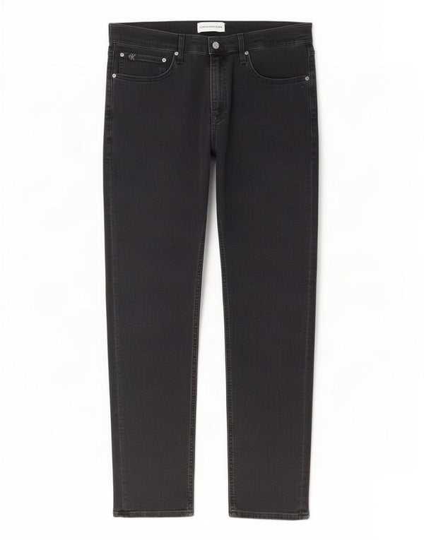 Calvin Klein Mens Skinny Jeans W38 L32 Black Cotton