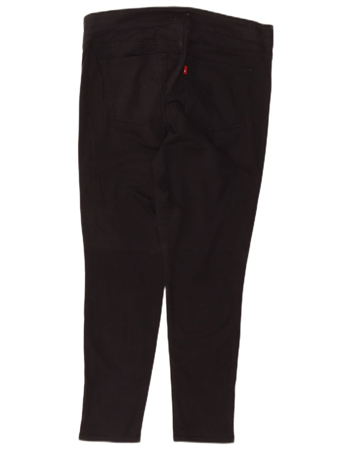Calça feminina casual slim Levi's W34 L27 preta
