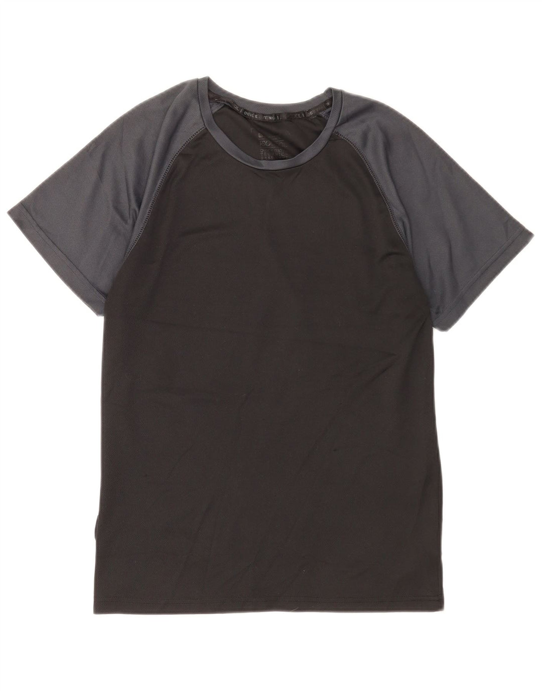 Mountain Warehouse Camiseta masculina IsoCool Top pequeno bloco colorido preto