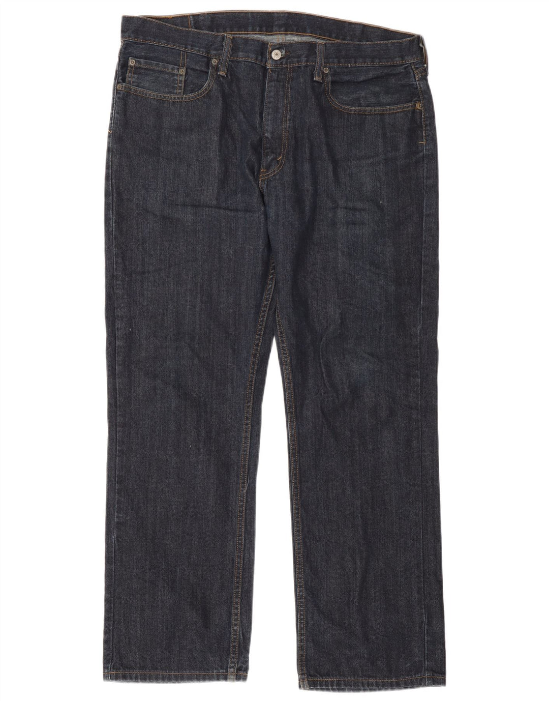 Levi's Masculino 559 Straight Jeans W38 L32 Azul Marinho Algodão