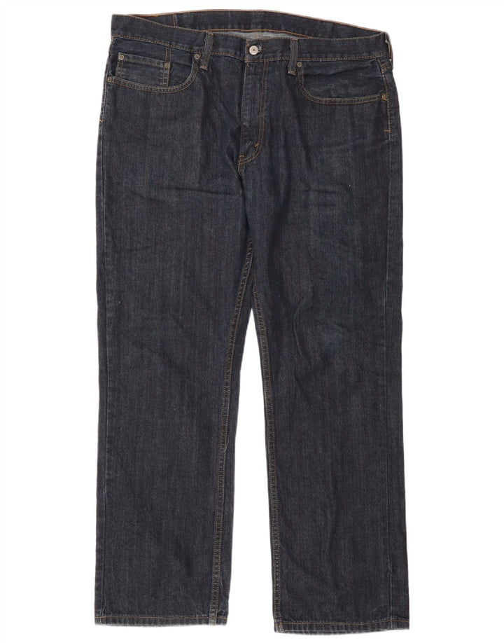 Levi's Masculino 559 Straight Jeans W38 L32 Azul Marinho Algodão