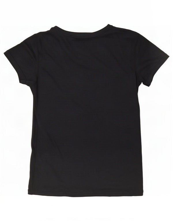Camiseta Nike Feminina Regular Fit Top UK 14 Médio Preto Poliéster