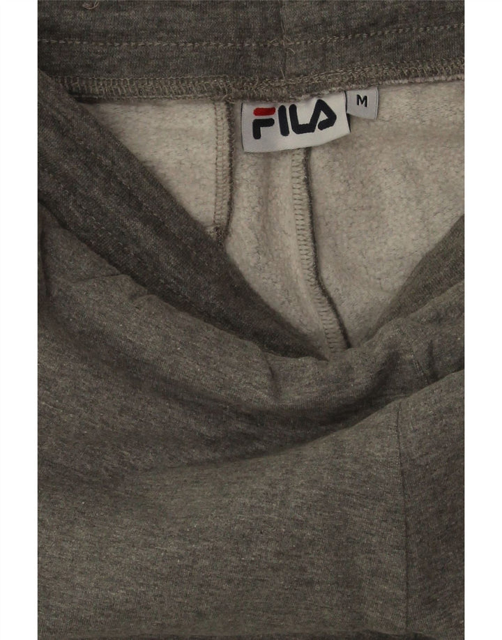 Fila Mens Graphic Tracksuit Calças Joggers Médio Algodão Cinza