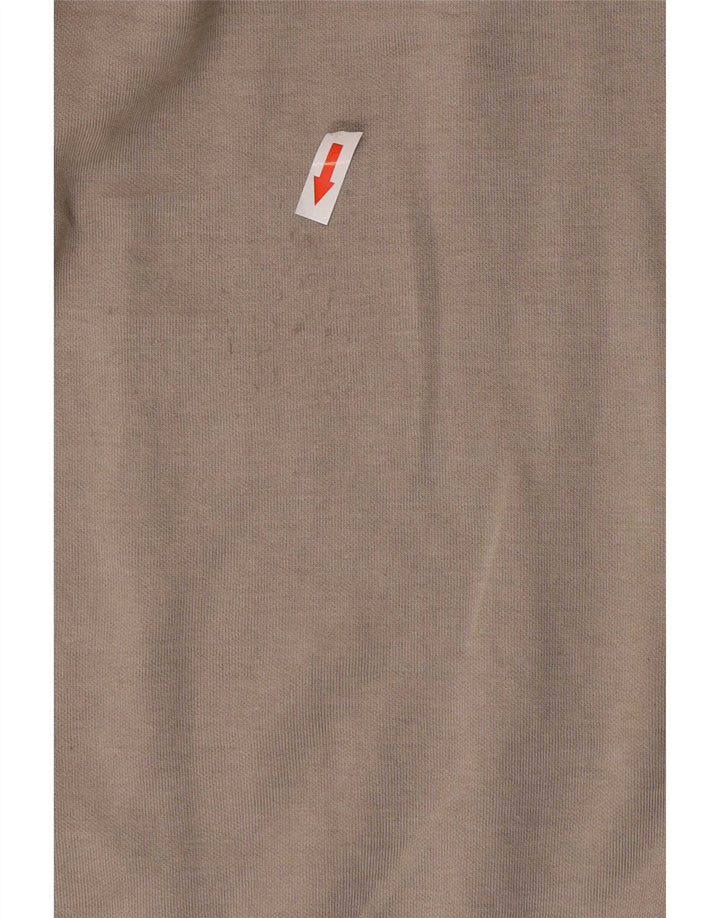 Vestido maxi feminino Zara UK 14 algodão cinza médio