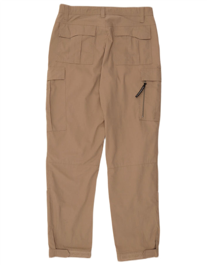 Calça cargo masculina Jack Wolfskin W32 L33 poliéster bege