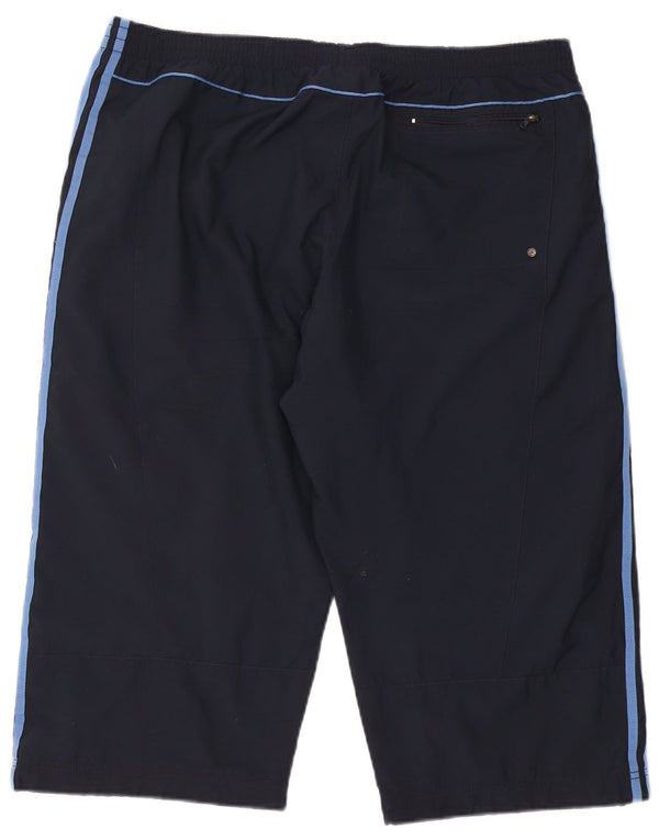 Adidas Mens Bermuda Sport Shorts 2XL Azul Marinho Poliéster
