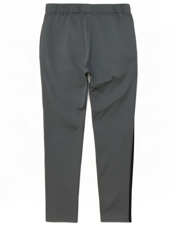 Calças de treino masculinas Under Armour grande cinza colorblock poliéster