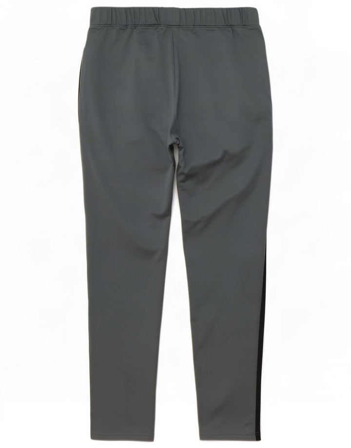 Calças de treino masculinas Under Armour grande cinza colorblock poliéster