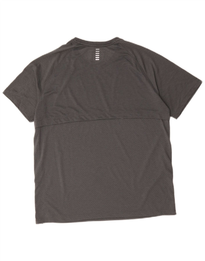 Camiseta masculina Under Armour justa grande cinza