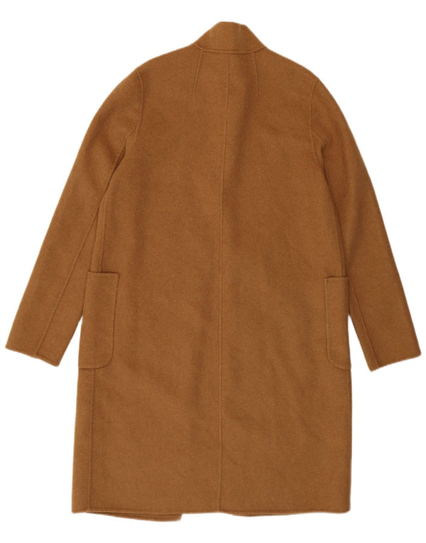 Sobretudo feminino Hobbs UK 10 lã marrom pequena