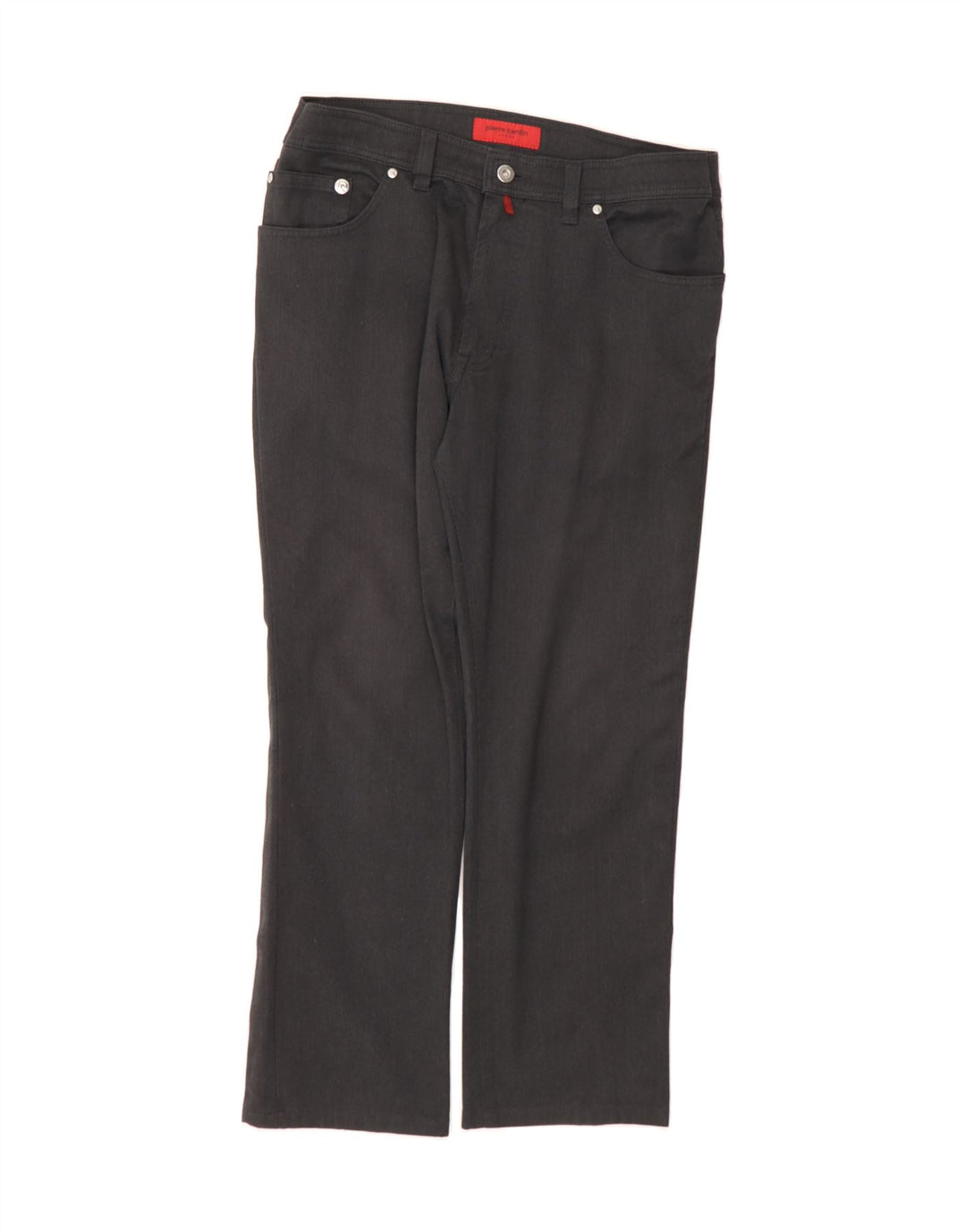 PIERRE CARDIN Mens Straight Casual Trousers W32 L28 Grey Vintage Pierre Cardin and Second-Hand Pierre Cardin from Messina Hembry 