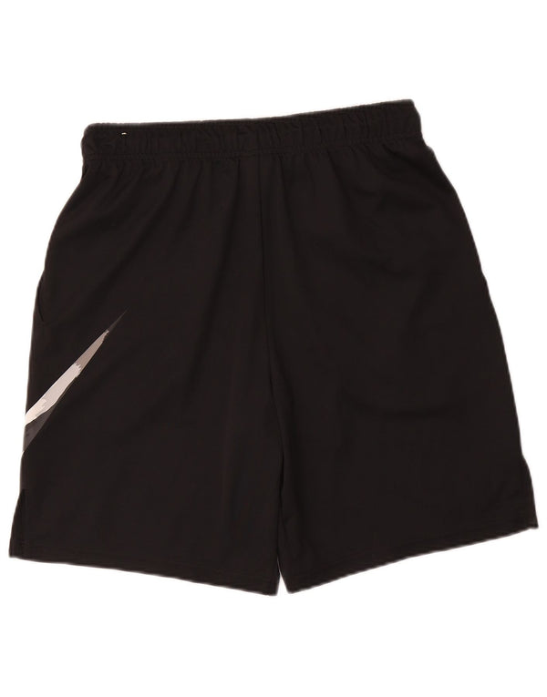 Nike Mens Dri Fit Graphic Sport Shorts Pequeno Preto