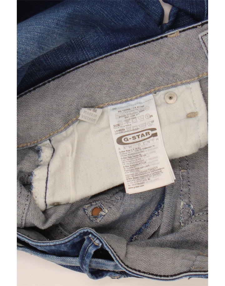 Jeans bootcut feminino G-STAR W28 L28 algodão azul