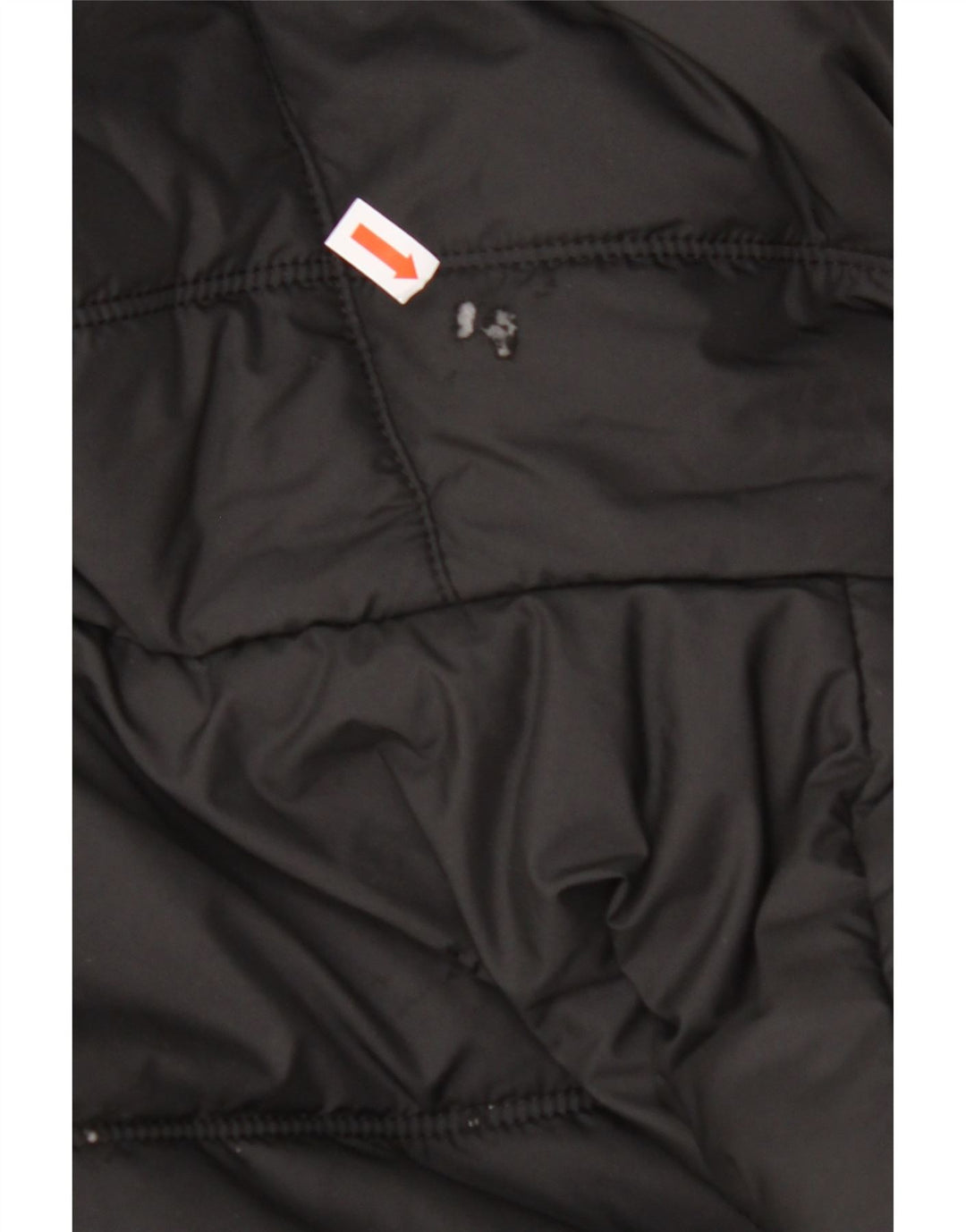 Jaqueta masculina acolchoada com capuz JACK WOLFSKIN UK 40 poliéster preto médio